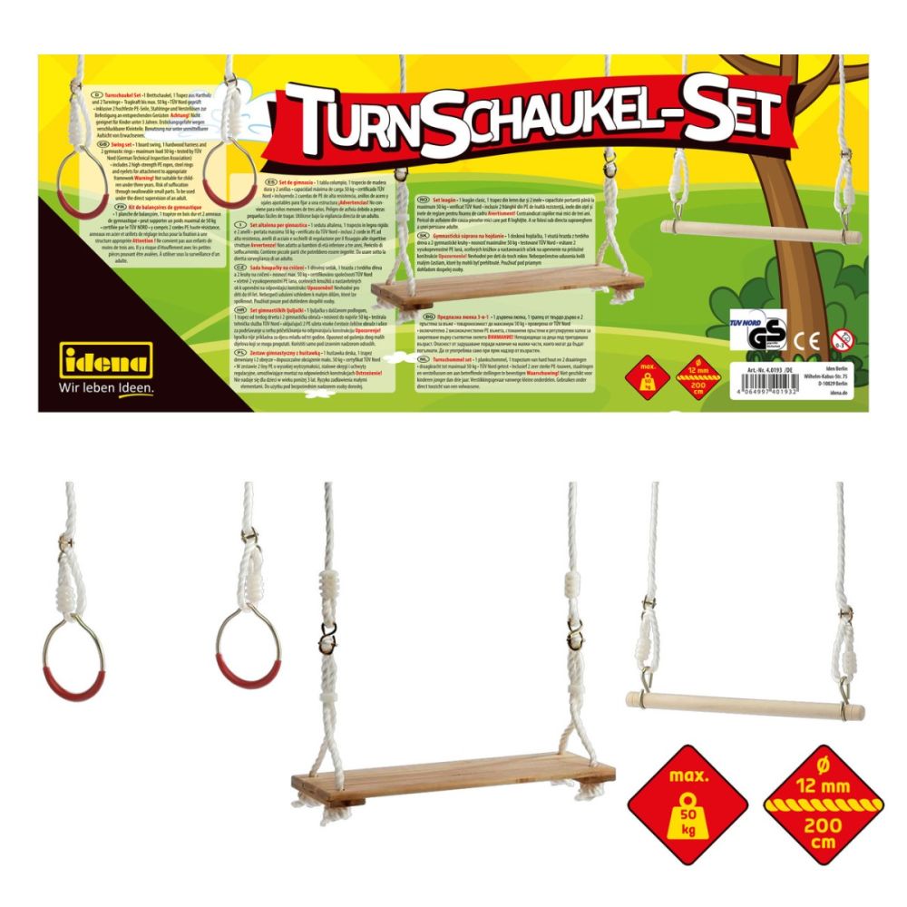 Totaaloverzicht van Gymschommelset